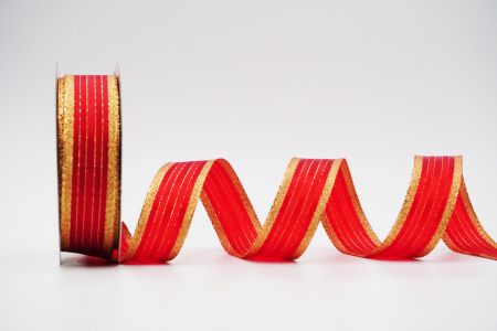 Ultimate Luxury Woven Ribbon_K246G-K21_red